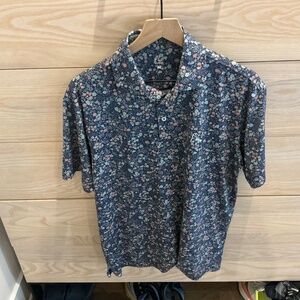 Rhoback Men’s Performance Polo - Rare Print Size M